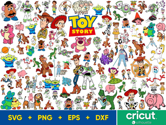 Toy Story SVG Bundle | 1500+ SVG Files For Cricut & Silhouette